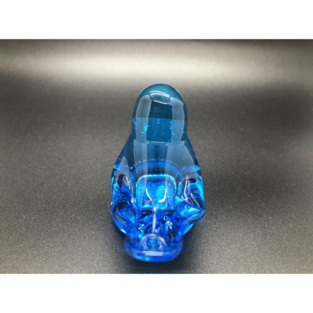 Titan Art Glass Happy‎ Little Bluebird Figurine Signed W Ward 1991 - Picture 3 of 8